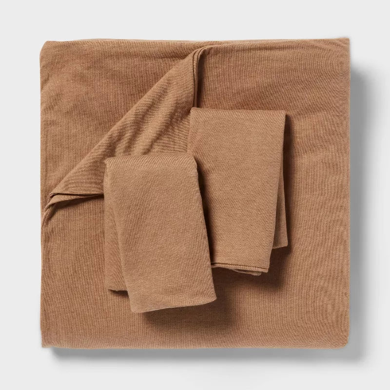 Jersey Duvet and Sham Set