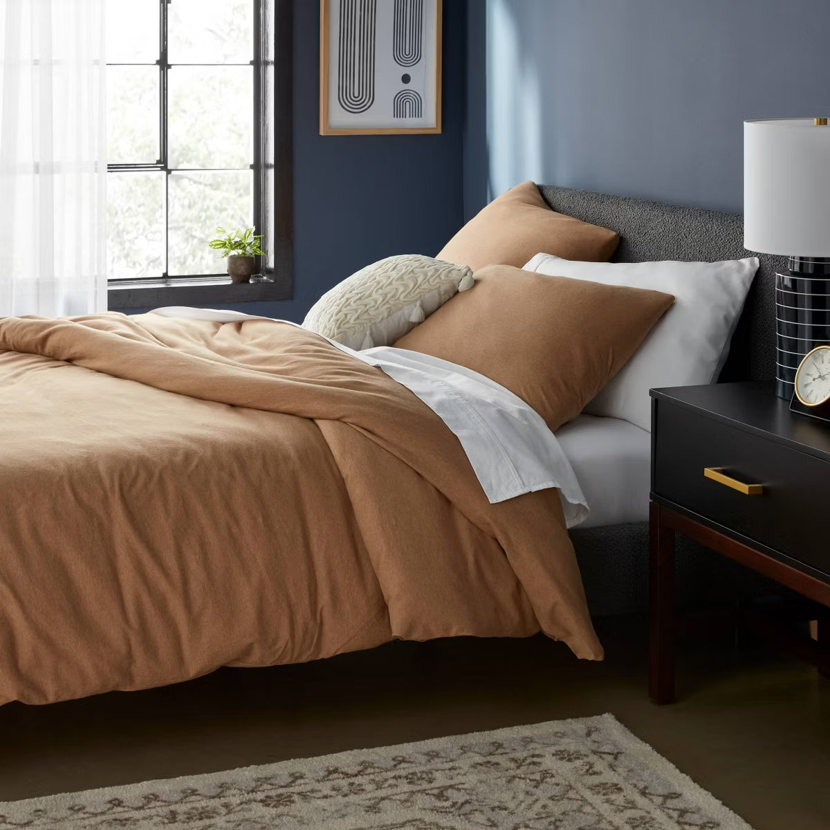 Jersey Duvet and Sham Set