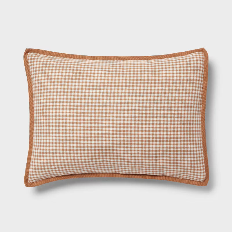Mini Gingham Duvet and Sham Set