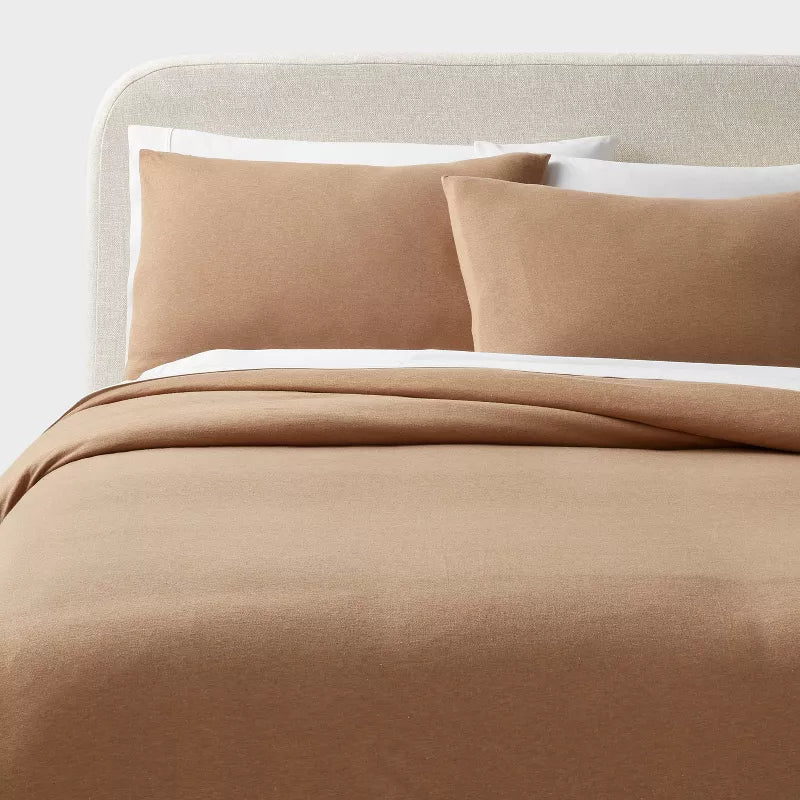 Jersey Duvet and Sham Set